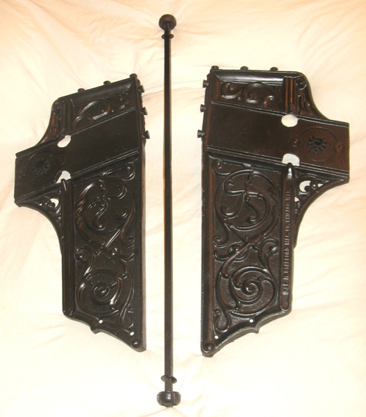 Desk Sides Front and Stabilizing Bar Hardware Final View